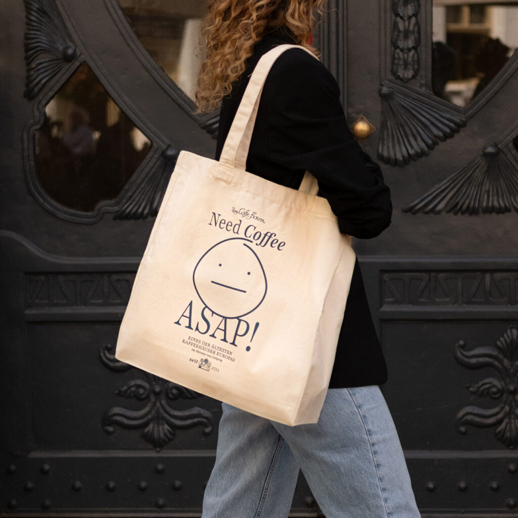 Coffe Baum Leipzig - Tragetasche "Need Coffee ASAP!"